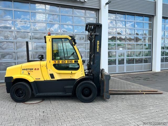 Forklift Hyster H8.0 FT9 / nur 1.426h! / Triplex: 5,52m / ZVG