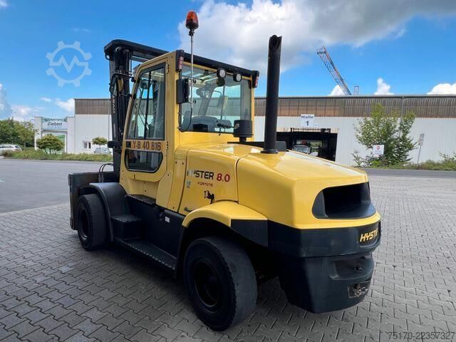Forklift Hyster H8.0 FT9 / nur 1.426h! / Triplex: 5,52m / ZVG