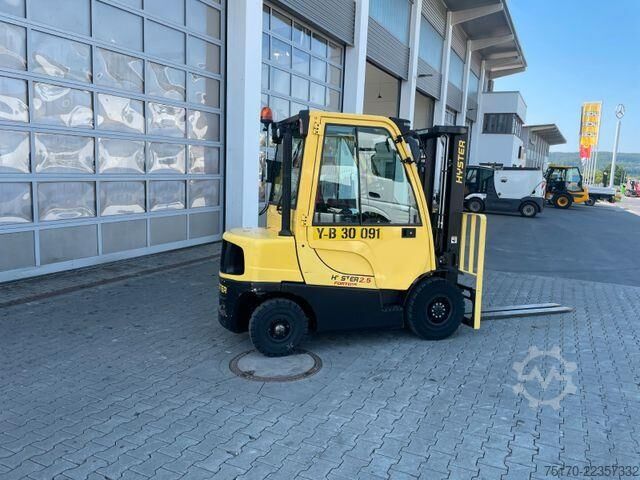 Forklift Hyster H2.5FT / Duplex 3,3m / nur 1.163h