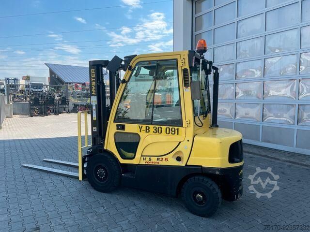 Forklift Hyster H2.5FT / Duplex 3,3m / nur 1.163h