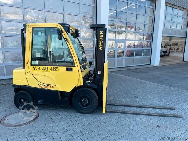 Forklift Hyster H2.5FT / Duplex 3,3m / nur 948h / Waage