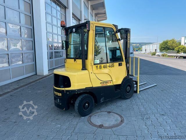 Forklift Hyster H2.5FT / Duplex 3,3m / nur 948h / Waage