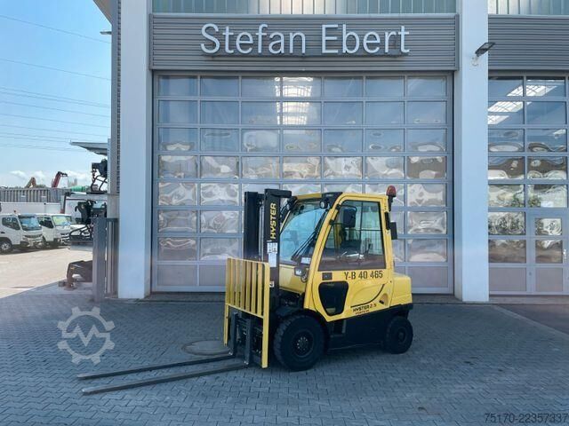Forklift Hyster H2.5FT / Duplex 3,3m / nur 948h / Waage