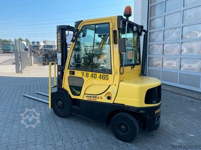 Forklift Hyster H2.5FT / Duplex 3,3m / nur 948h / Waage
