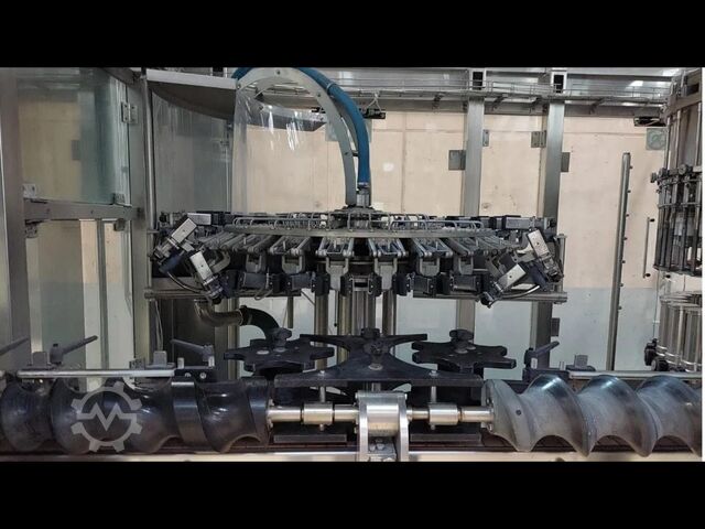 Gebrauchte komplette Linie für stillen Wein - 5000 Flaschen/Stunde MAS PACK 