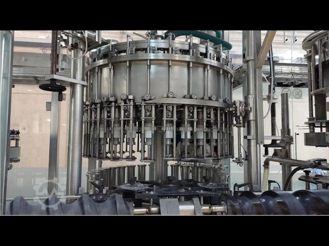 Gebrauchte komplette Linie für stillen Wein - 5000 Flaschen/Stunde MAS PACK 