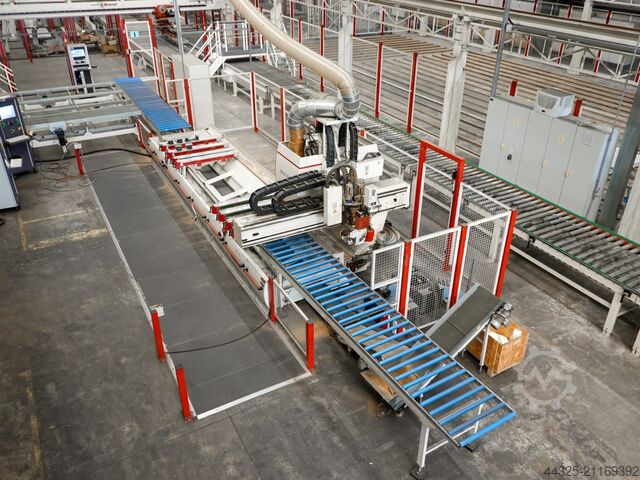 Bearbeitungszentrum mit Kantenverleimung IMA BIMA 410/V