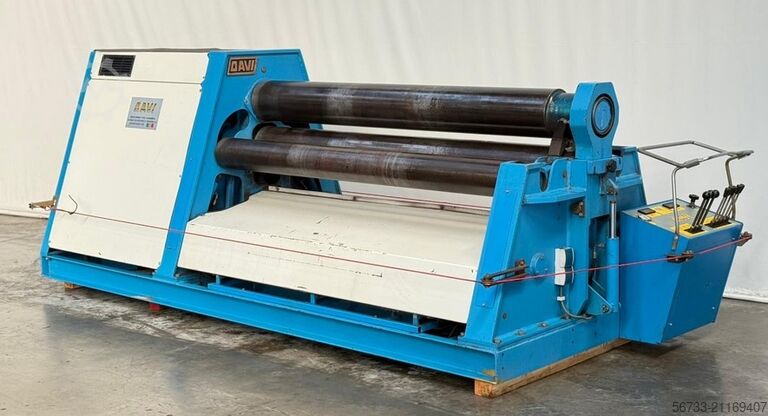 Hydr. Vierwalzen Rundbiegemaschine DAVI 2050 x 16/13 mm