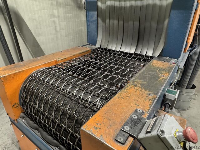 Sandstrahlanlage für Aluminiumteile ABRAZÍV 