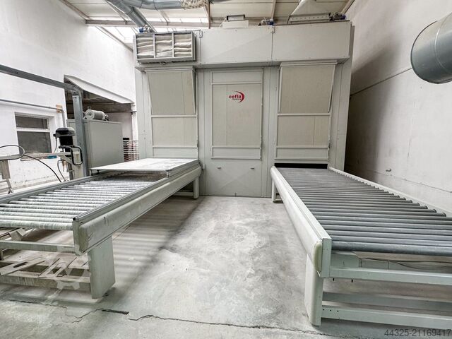 Lacktrocknung CEFLA TR2V-FV3