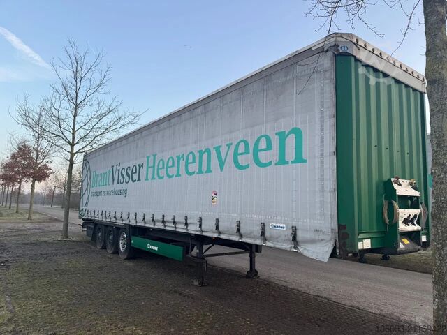 Schiebeplanen Krone 3-ass schuifzeilen oplegger