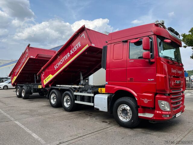 Kipper DAF XF 530 FAT, 6x4, Kempf 3-Seiten Kipper, Bordmatik