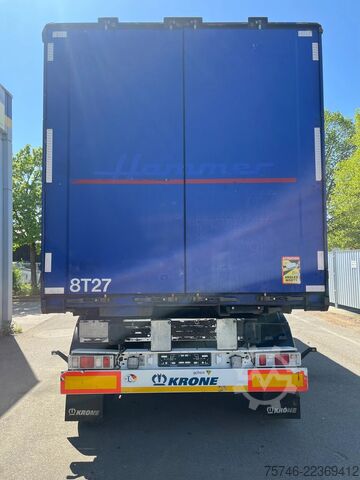 BDF-System Krone AZ 18 K mit Pritsche/Planen-Wechselbrücke *TOP*