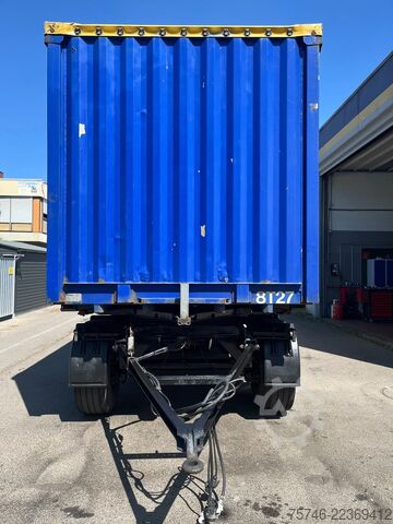 BDF-System Krone AZ 18 K mit Pritsche/Planen-Wechselbrücke *TOP*