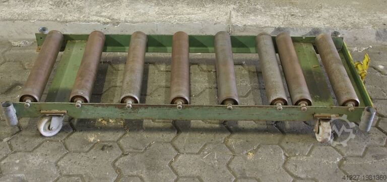 Rollenbahn 1,5 m auf Räder unbekannt Rollenbreite 500 mm