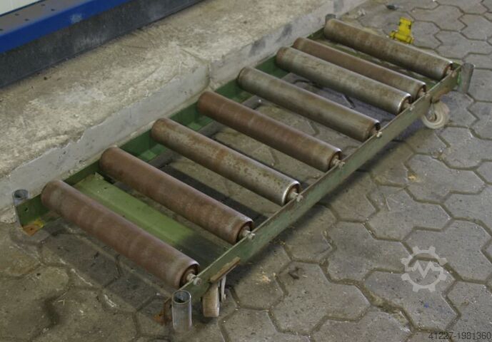 Rollenbahn 1,5 m auf Räder unbekannt Rollenbreite 500 mm