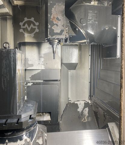 Palettenwechsler BAZ mit HSK-A63 DMG MORI DMC-60U Duoblock