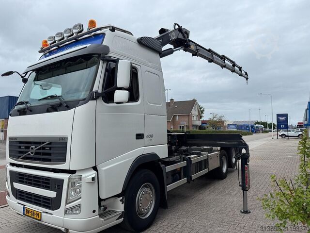 Containertransport Volvo FH 6x2 HMF 2820 K5, NCH Cable system Like New !