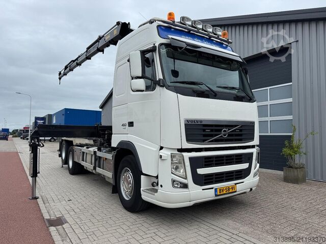 Containertransport Volvo FH 6x2 HMF 2820 K5, NCH Cable system Like New !
