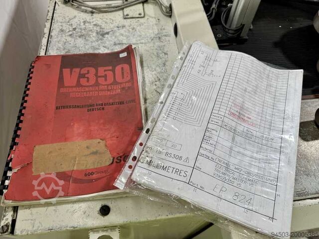 Leit-/Zugspindeldrehmaschine Harrison V350