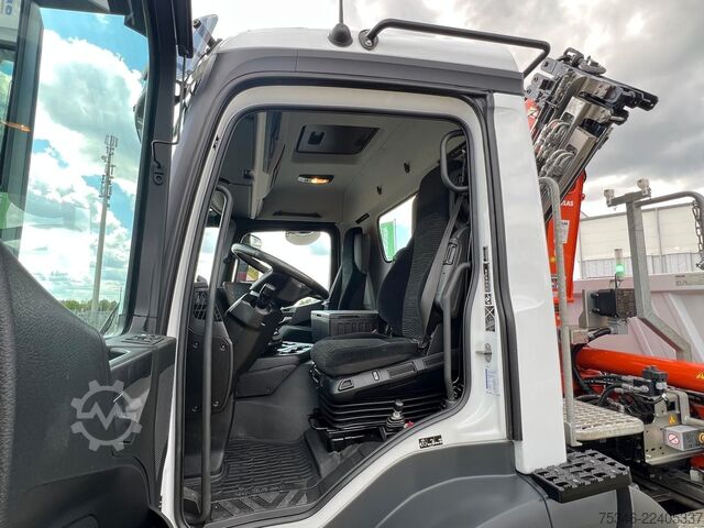 Tipper truck MERCEDES-BENZ Arocs 2135 Kipper/Kran Atlas AK 135/Funk/54 tkm