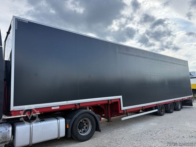Beverage semitrailer ACKERMANN-FRUEHAUF PS-F24 hydraulische Schwenkwände/Getränke