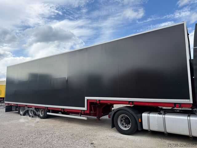 Beverage semitrailer ACKERMANN-FRUEHAUF PS-F24 hydraulische Schwenkwände/Getränke