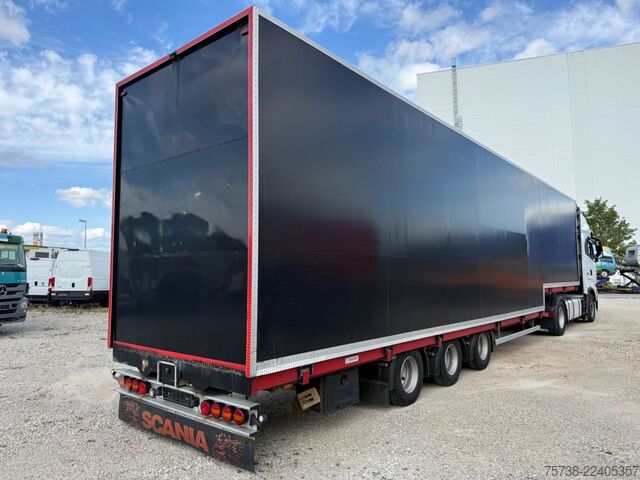 Beverage semitrailer ACKERMANN-FRUEHAUF PS-F24 hydraulische Schwenkwände/Getränke