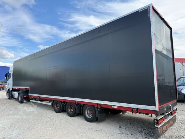 Beverage semitrailer ACKERMANN-FRUEHAUF PS-F24 hydraulische Schwenkwände/Getränke
