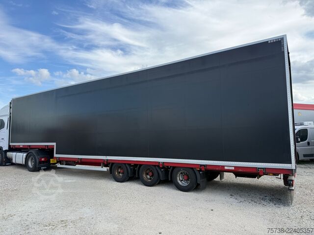 Beverage semitrailer ACKERMANN-FRUEHAUF PS-F24 hydraulische Schwenkwände/Getränke