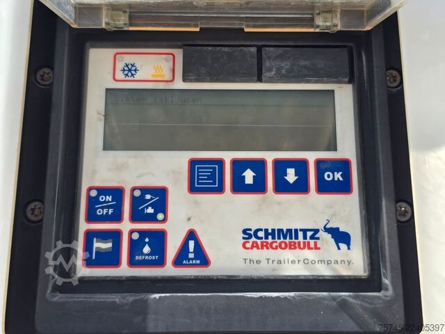 Reefer semitrailer SCHMITZ CARGOBULL SKO 24L * DOPPELSTOCK * LIFT  * ALU * ALCO