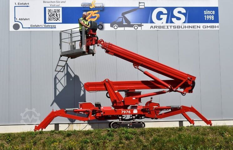 Gelenkteleskoparbeitsbühne Teupen Leo 21GT