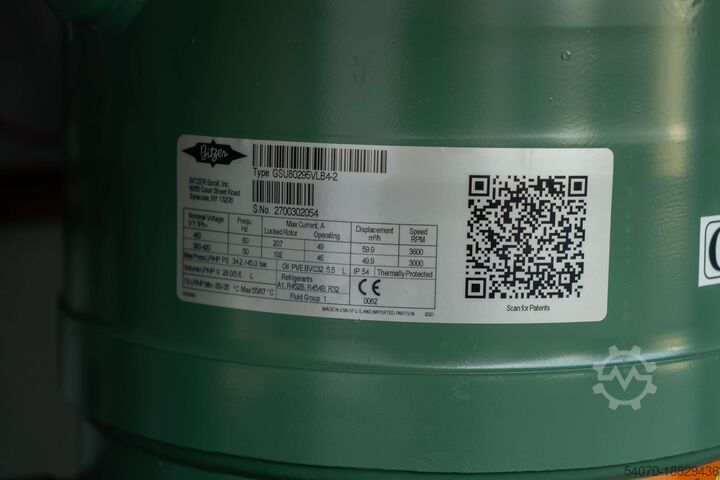 Kältemaschine/Wärmepumpe New Watercooled chiller Climaveneta NX WN 0402 123 kW/136.9 kW