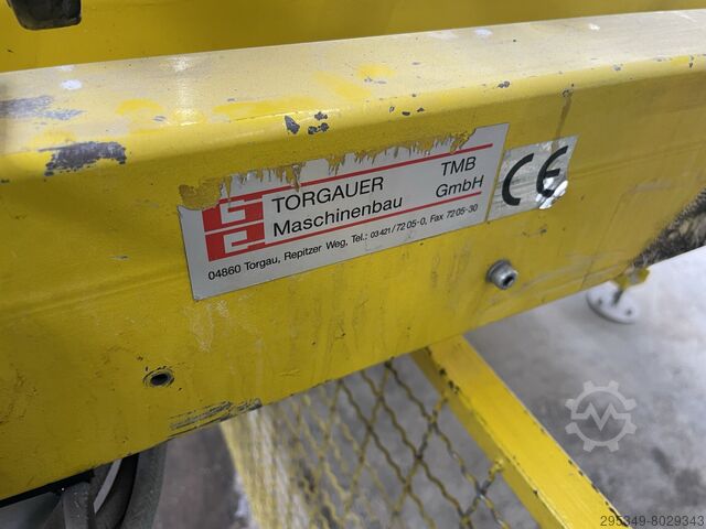 Glass tilting and transport table TMB 