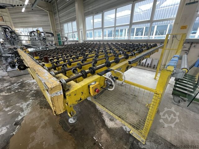 Glass tilting and transport table TMB 
