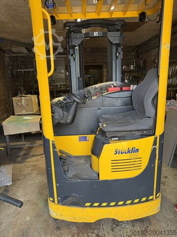Ride-on high lift pallet truck Jungheinrich EFR 1400