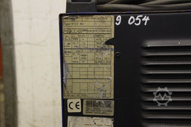 Inverter welder Messer EWM Stick 350