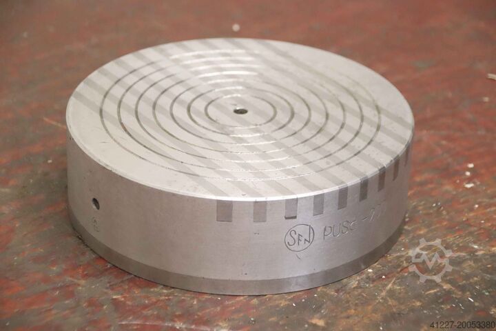 Lathe chuck with magnetic plate SFN PUSd-200