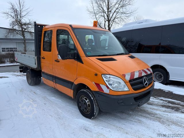Pick-up van MERCEDES-BENZ Sprinter 510 CDI DOKA Pritsche AHK 6 Sitzer