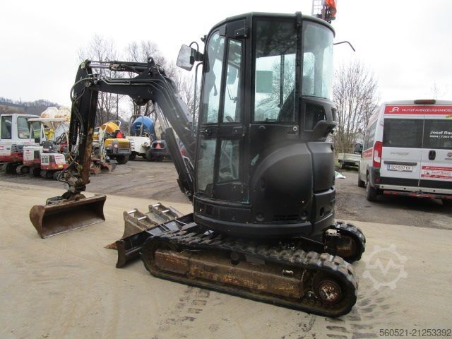 Minibagger Yanmar VIO 33-U - mit mechan. MARTIN-Schnellwechsler + 3