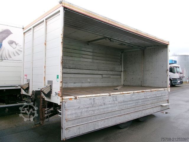 Kofferanhänger MÜLLER-MITTELTAL Tandem Schwenkwand*5,2x2,44 m*13 to*TOP Zusatand