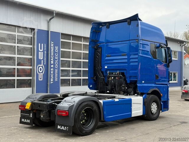 Standard tractor unit MAN TGX 18.510 4x2 BL SA SZM Retarder 2 Tank Standkl
