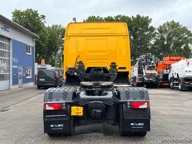 Standard tractor unit SCANIA G450 XT 4x4 Euro 6 SZM Kipphydraulik Blatt /Luft