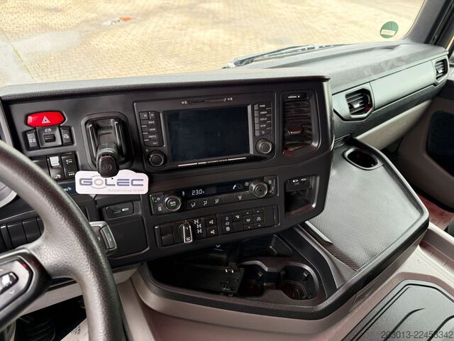 Standard tractor unit SCANIA G450 XT 4x4 Euro 6 SZM Kipphydraulik Blatt /Luft