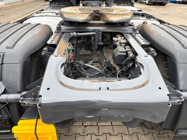 Standard tractor unit SCANIA G450 XT 4x4 Euro 6 SZM Kipphydraulik Blatt /Luft