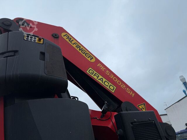 Truck mounted crane SCANIA R500 6x4 Pritsche mit Kran Palfinger PK53002 SH