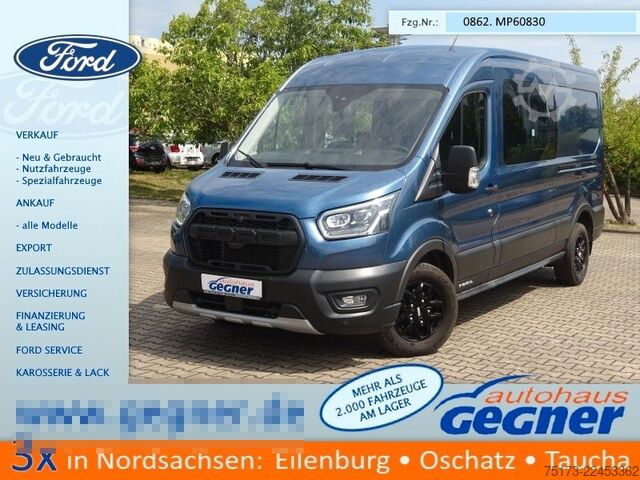 High top van FORD Transit DoKa Kasten 350 L3H2 Trail AHK Navi ACC