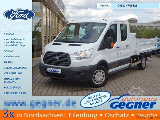 Tipper van FORD Transit Doka 350 L3 Trend Kipper AHK