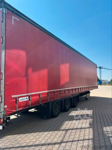 Auflieger SCHMITZ CARGOBULL MEGA Curtainsider Seitenplane  SCB*S3T