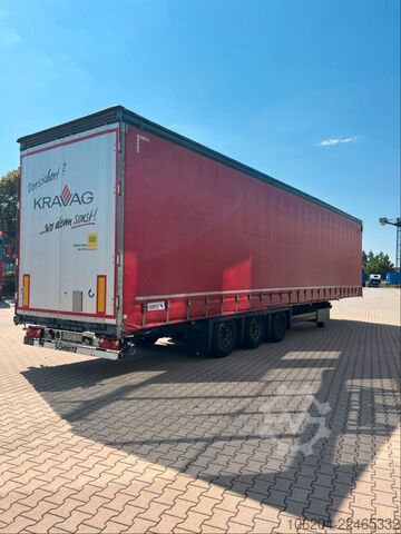 Auflieger SCHMITZ CARGOBULL MEGA Curtainsider Seitenplane  SCB*S3T